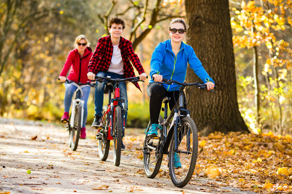 Radfahren am Nationalpark Bayerischer Wald