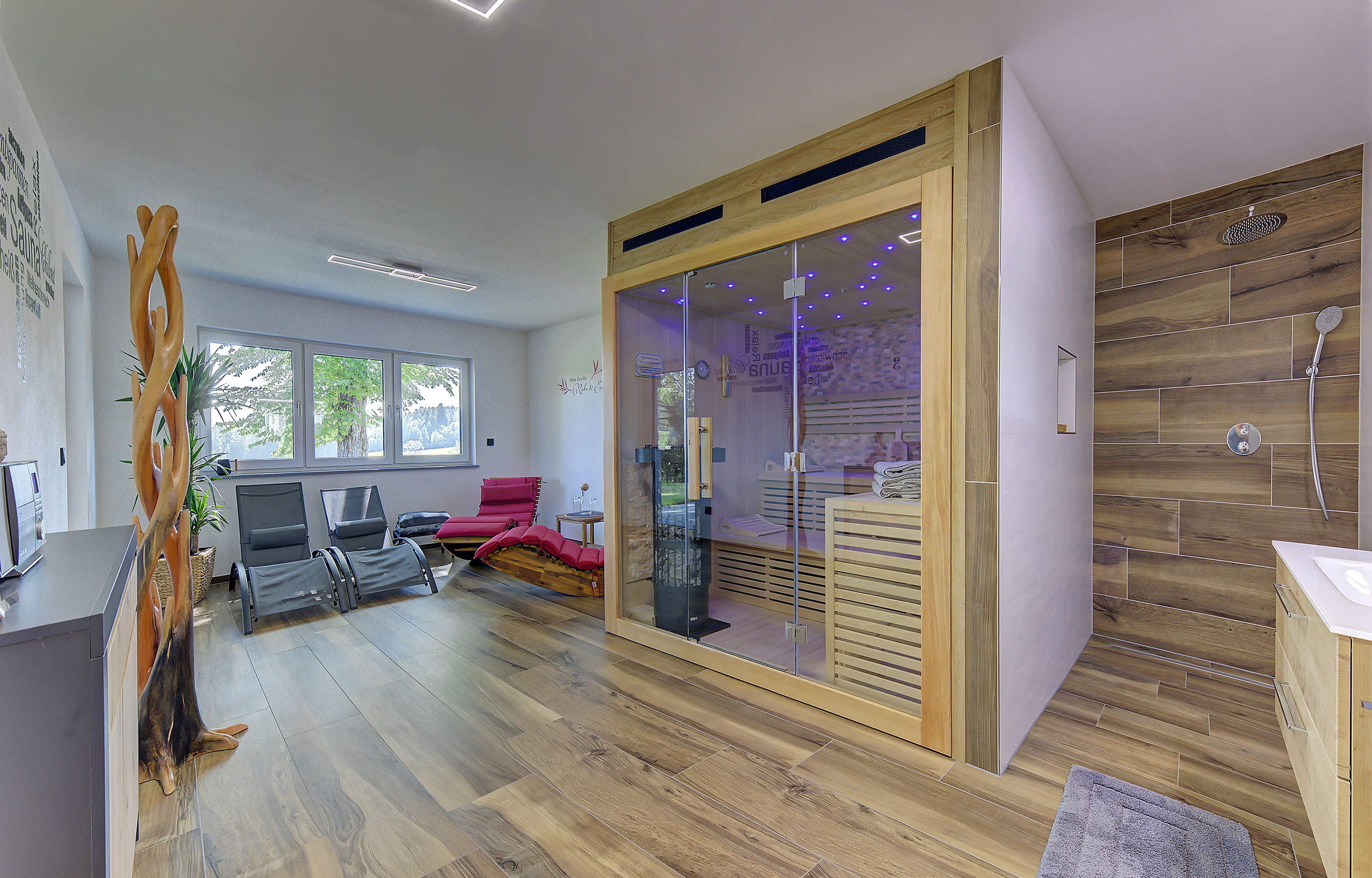 Komplettes Ferienhaus mit eigener Sauna im Bayerischen Wald